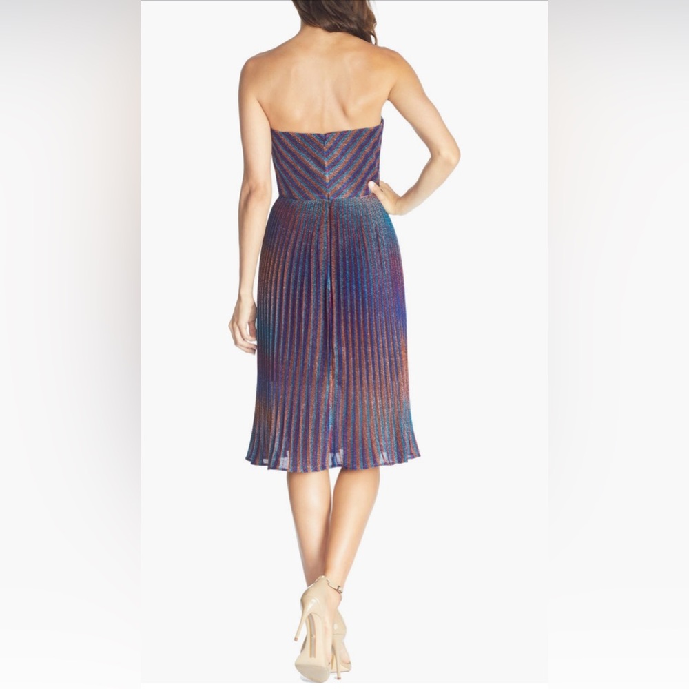 NWT Disco Queen 🪩 PROM DRESS 👗 Sequin Strapless - Size L - Picture 8 of 13